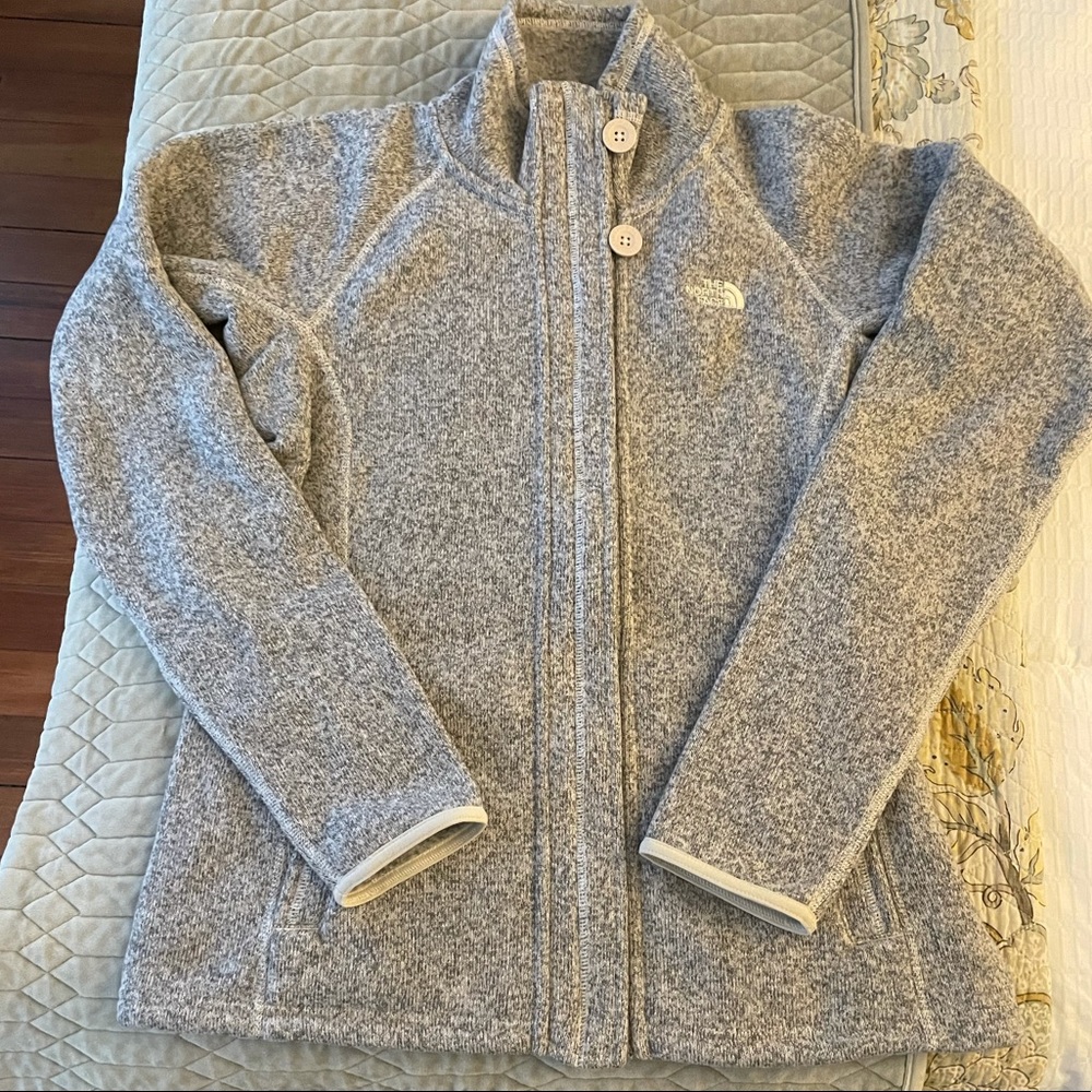 Northface Crescent Sunset Full Zip in Heather